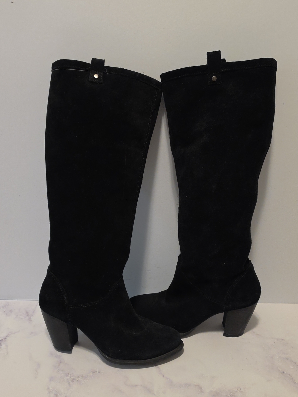 Ugg Black Suede Knee-High Women’s Boots